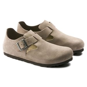 Birkenstock London Suede Leather Taupe